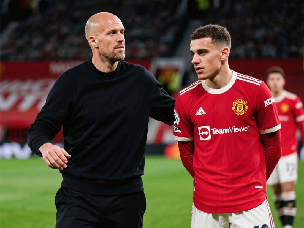 曼联拟以格林伍德作价2500万欧,与布雷默进行交易 曼联未来阵容的大胆调整
曼联主帅滕哈赫