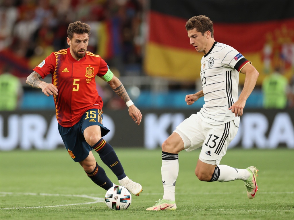 西班牙VS德国足球实力对决:世界排名与球员身价全面比较 足球两大强队的对决:西班牙与德国的“巅峰